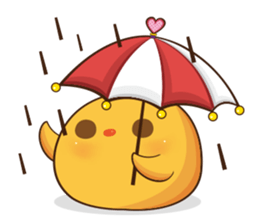 Orange chicks sticker #13410658