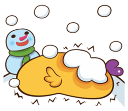 Orange chicks sticker #13410659