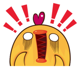 Orange chicks sticker #13410662