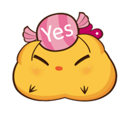 Orange chicks sticker #13410663