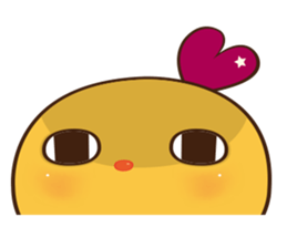 Orange chicks sticker #13410672