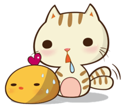 Orange chicks sticker #13410674