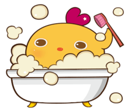 Orange chicks sticker #13410675