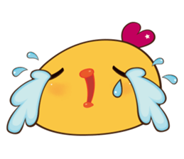 Orange chicks sticker #13410677