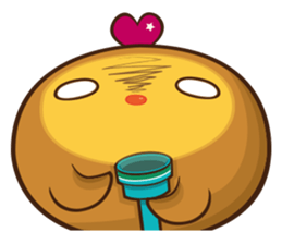 Orange chicks sticker #13410682