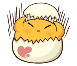 Orange chicks sticker #13410686