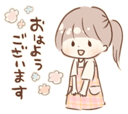 cute girl2 sticker #13410934