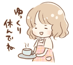 cute girl2 sticker #13410938