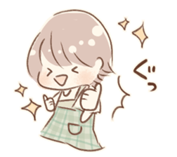 cute girl2 sticker #13410941