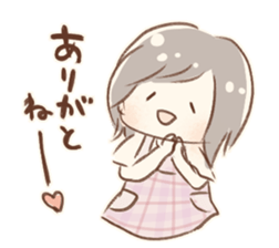 cute girl2 sticker #13410944