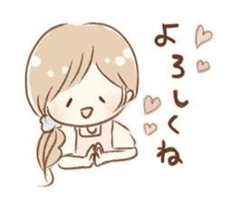 cute girl2 sticker #13410946