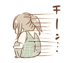 cute girl2 sticker #13410949