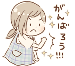 cute girl2 sticker #13410959