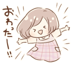 cute girl2 sticker #13410960