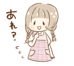 cute girl2 sticker #13410963