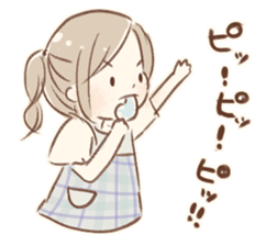 cute girl2 sticker #13410967