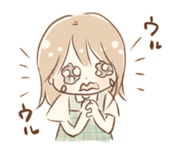 cute girl2 sticker #13410971