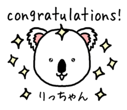 Richan koala sticker #13411357