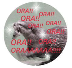 Otter violent sticker #13411831