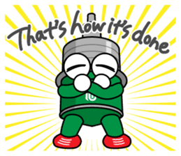 DAMPACHI & DAMPATTY English 3 sticker #13411878