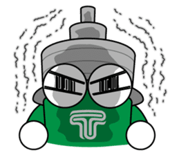 DAMPACHI & DAMPATTY English 3 sticker #13411880