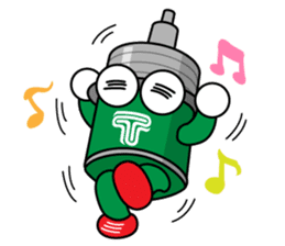 DAMPACHI & DAMPATTY English 3 sticker #13411882