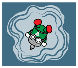 DAMPACHI & DAMPATTY English 3 sticker #13411885