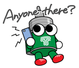 DAMPACHI & DAMPATTY English 3 sticker #13411890