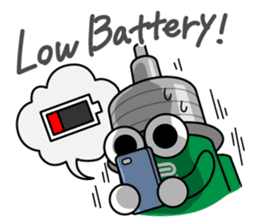 DAMPACHI & DAMPATTY English 3 sticker #13411893