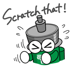 DAMPACHI & DAMPATTY English 3 sticker #13411899