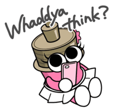 DAMPACHI & DAMPATTY English 3 sticker #13411900