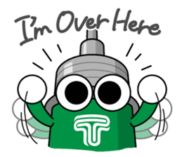 DAMPACHI & DAMPATTY English 3 sticker #13411901