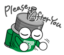 DAMPACHI & DAMPATTY English 3 sticker #13411905