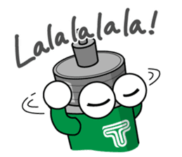 DAMPACHI & DAMPATTY English 3 sticker #13411908