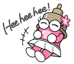 DAMPACHI & DAMPATTY English 3 sticker #13411911