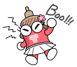 DAMPACHI & DAMPATTY English 3 sticker #13411913