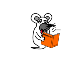 Animations: Ghost's Mimichy mouse. sticker #13411925