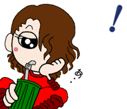 Female university students Part2 sticker #13412060