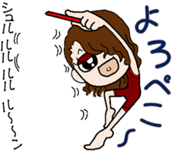 Female university students Part2 sticker #13412069