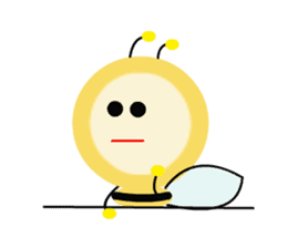 Light bulb Bees sticker #13412248