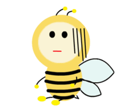 Light bulb Bees sticker #13412251