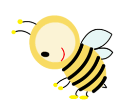 Light bulb Bees sticker #13412271