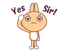 Proto Bunny sticker #13412294