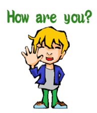 English textbook of the seventh grader(3 sticker #13412474