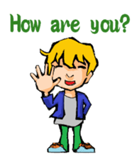 English textbook of the seventh grader(3 sticker #13412474