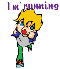 English textbook of the seventh grader(3 sticker #13412483