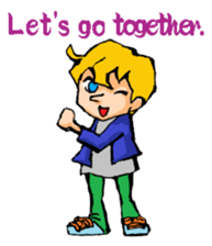 English textbook of the seventh grader(3 sticker #13412485