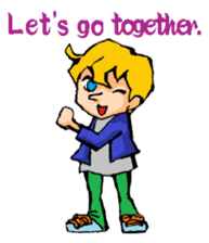 English textbook of the seventh grader(3 sticker #13412485