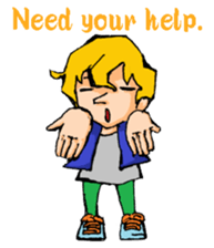 English textbook of the seventh grader(3 sticker #13412495