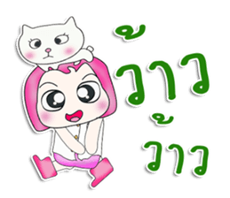 Mr. Taro. love cat.^^ sticker #13412879